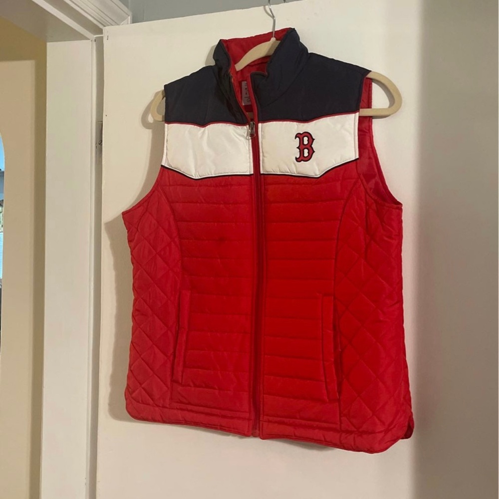 MLB Red Sox puffer vest